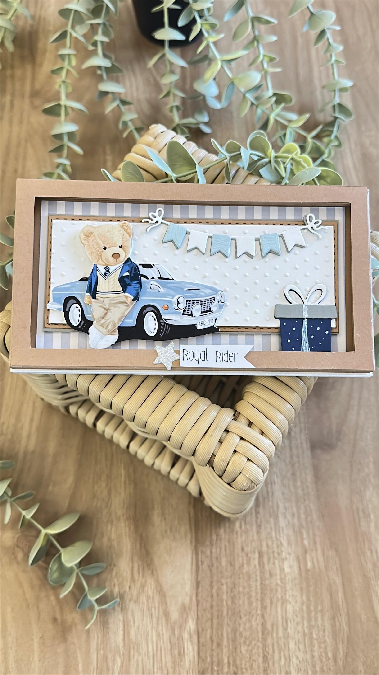 Artisan hand-crafting an envelope