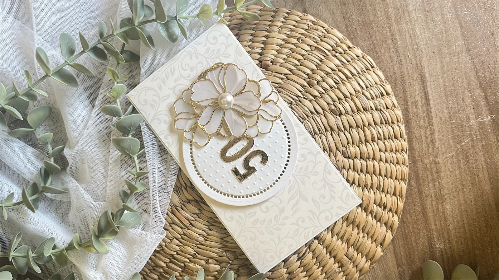 The Floral Luxe Cash Envelope — Wedding Envelopes