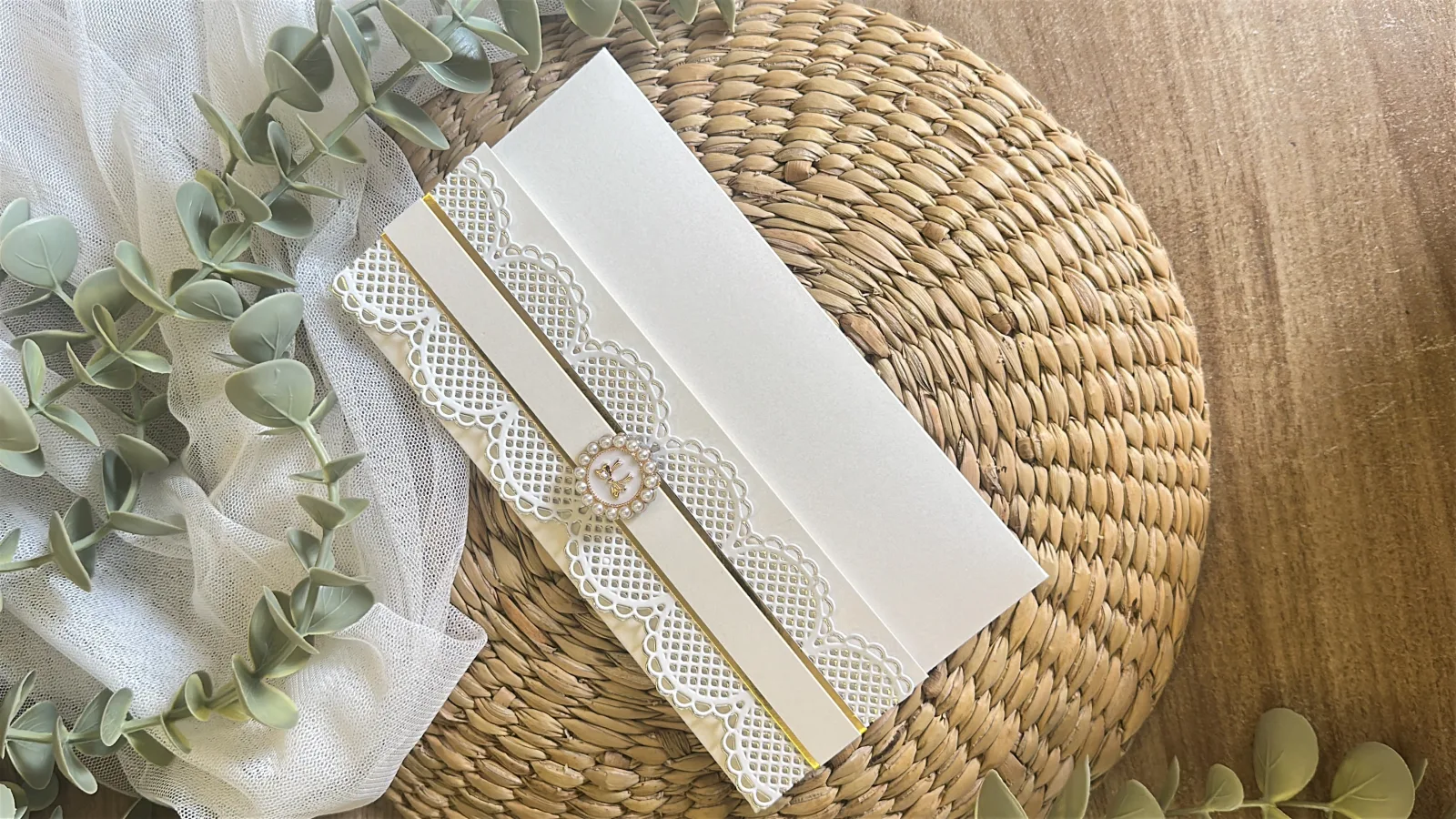 The Royal Lace Envelope — Wedding Envelopes