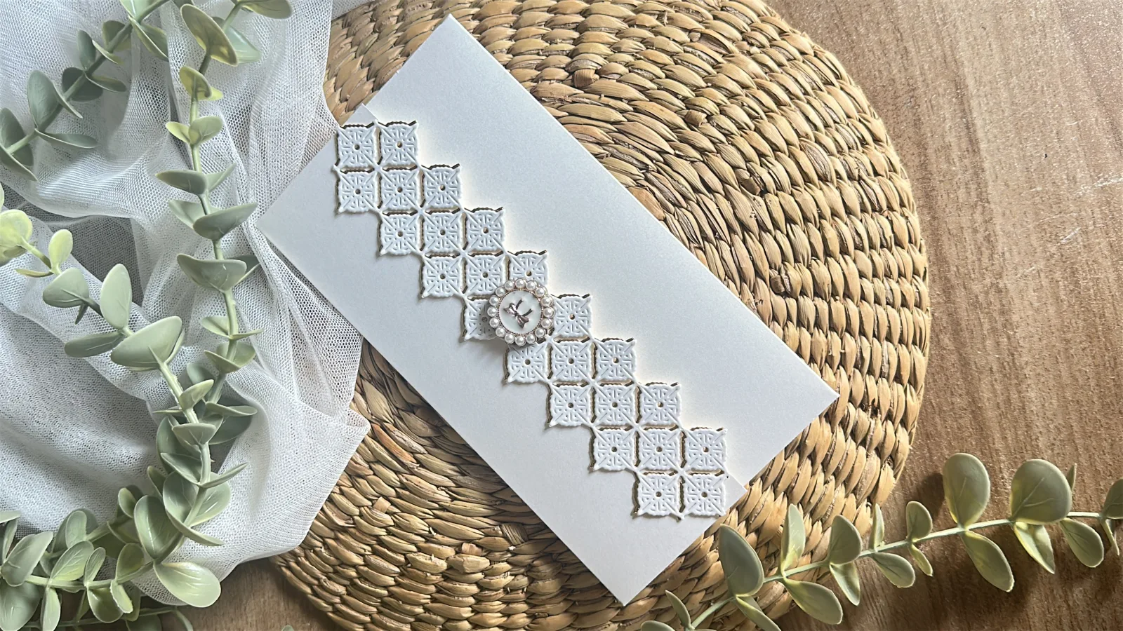 The Timeless Lace Envelope — Wedding Envelopes